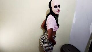 I Am The Sexy Brunette Student, I Want To Be Worthy Of Your Penis!! Brunette Stars In Homemade Porn