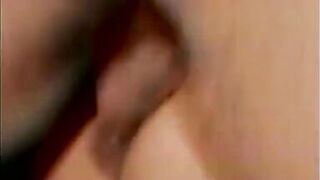 Horny dude fucks a gorgeous brunette MILF with perky tits in the cabin of his yacht