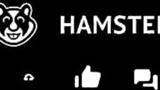 Gorgeous chubby girl tit flash and smile - 5 image