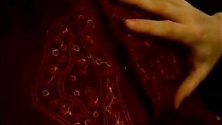 Busty Indian whore flaunts her juicy tits while getting fucked on the sofa