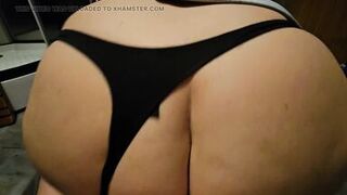 Riding neighbours cock and pissing - 10 image