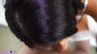 Creampie for Thai MILF Slut in Stockings