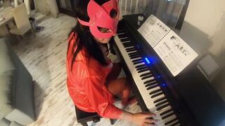 Adventures of Milfycalla Ep 96 First Piano Lesson