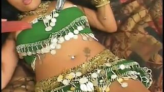 Horny trickster and his friend take Kamasutra lessons with Indian hottie Gunti
