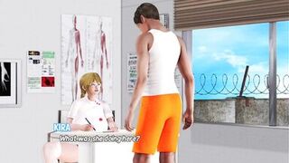 Max's Life Cap 62 - Fucking a nurse with huge tits and a huge ass