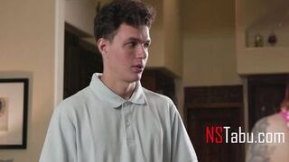 Smelling Stepmom's Panties