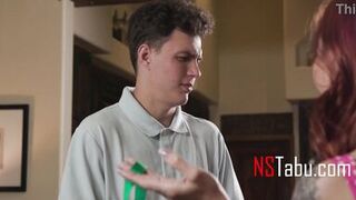 Smelling Stepmom's Panties