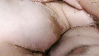 Slutty wife with a big boobs allowed me fuck her pussy without condom and cum inside her my big creampie - Milky Mari - 8 image