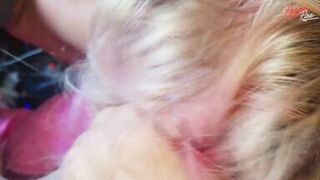 For the First Time I Do a Stepson Hairjob, Cum on My Hair - 3 image