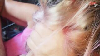 For the First Time I Do a Stepson Hairjob, Cum on My Hair - 6 image