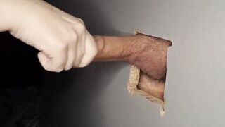 Hot footjob & gloryhole