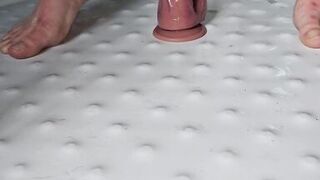 Fucking and new toy with inexperienced neighbour mature pissing