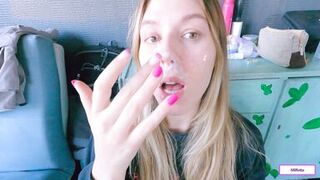 Just don't cum in my pussy, stepson! - Family Fantasy