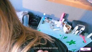 Just don't cum in my pussy, stepson! - Family Fantasy