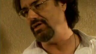 Lesbian babes kissing, sucking and fucking for the camera on the sofa