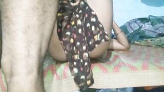 Tight pussy girl fucked hard by her big cock boyfriend in her room