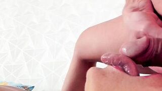 Granny saggy tits extreme deepthroat and swallow semen big cock