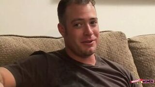 Last night the blonde milf had a wet dream and now she is living it