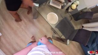 I took Viagra by mistake and my stepmother asks me to close my eyes! So that she can help me! But how? - 5 image