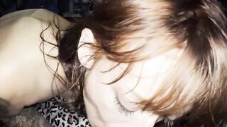 I Give Hubby a Tail While I Suck His Cock!