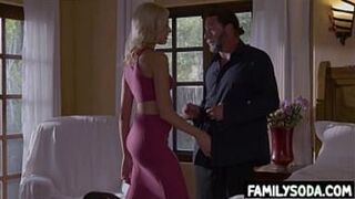 Stepdaughter peeks at stepparents fucking - 1 image