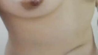 Public toilet Asian girl