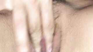 Wife on masturbation show, closeup on display for me. She opens her pussy and I taste her wetness and eat her juices