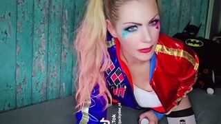 Harley Quinns Jerkoff Instructions - 3 image