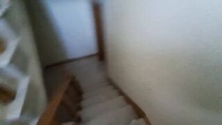 Wife hides in a travel bag and gets anal creampie from her husband's best friend - 12 image