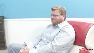 Mature Woman Gets Approval From Her Man to Try a Massive Dong in Her Snatch - 6 image