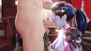 Intense Sex with Black Widow Schoolgirl Cosplay (Fucking a Sexy Schoolgirl, Hot MILF Fuck, Creampie Pussy) SaveAss