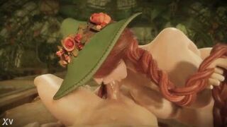 Mirabel Garlick and student 2