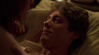 Older woman seduces inexperienced guy and fucks him.