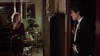 Older woman seduces inexperienced guy and fucks him.