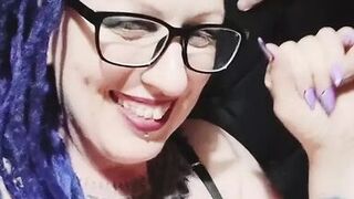 POV Cock sucking bbw milf real British Couple - 1 image