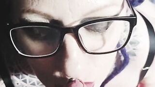 POV Cock sucking bbw milf real British Couple - 10 image