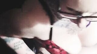 POV Cock sucking bbw milf real British Couple - 13 image