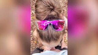 Blow Job in the woods