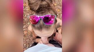 Blow Job in the woods