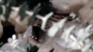 Brunette bitch does anal with stud indoors then gets facial