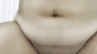 Fucking my wet pussy and rubbing my clit cumming as i play with my huge tits - 12 image