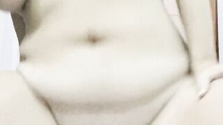 Fucking my wet pussy and rubbing my clit cumming as i play with my huge tits - 14 image