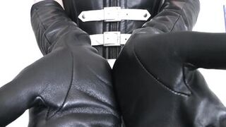 Juice on my leather ass JOI