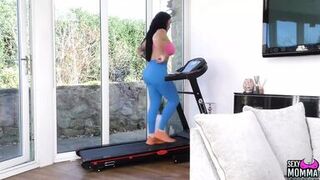 Kitty Marie Gets a Work Out Lesson from Ella Bella - 1 image