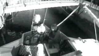 Bitch getting fucked on boat