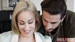 Fucking my Step Mom While she Talks with my stepDad