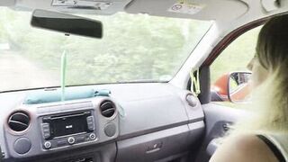 car breakdown! That's what you call help, cum all over my cunt, you bum? Assy real!