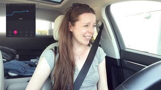Trying not to cum too loud in the Starbucks Drive Thru! - 9 image