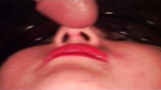 Italian Slut Gets Banged and Cummed All Over by Many Men