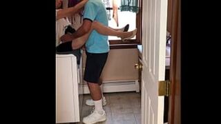 Mature MILF Fucks Neighbor Boy - 1 image